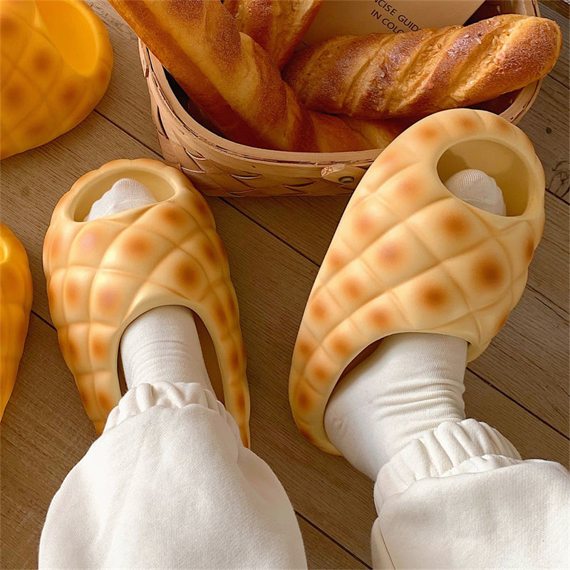 Women Shoes Wedges - Sandal Roti Nanas Palsu Desainer 2025