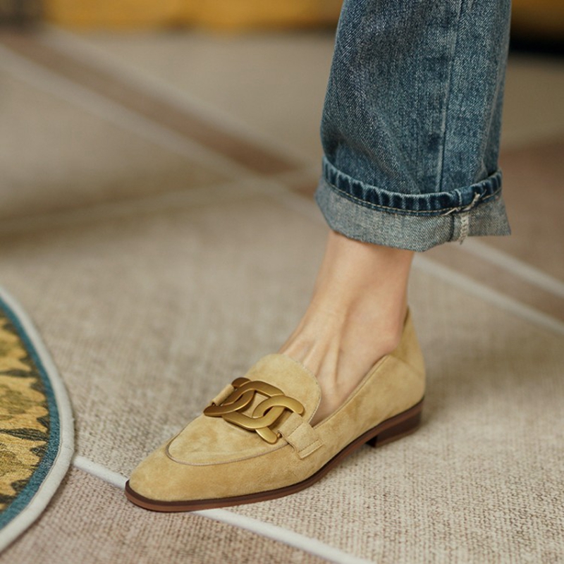 Women'S Shoes Non Slip - Sepatu Wanita Hak Rendah Musim Semi/Musim