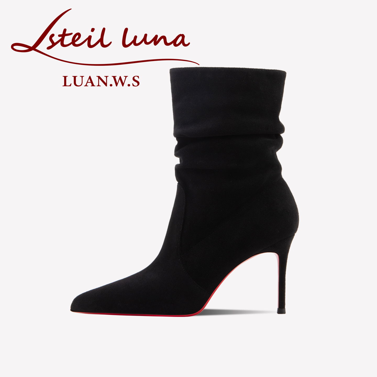 Women'S Shoes Red Bottoms - Sepatu Bot Pergelangan Kaki Wanita Musim