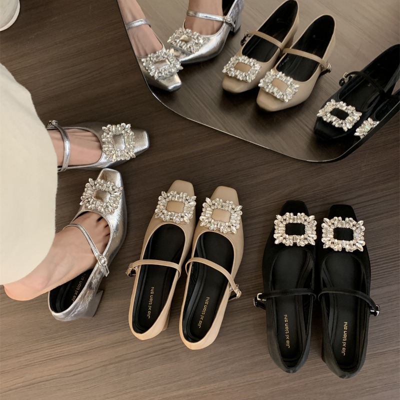 Women'S Shoes Red Bottoms - Sepatu Wanita Model Prancis Alas Datar