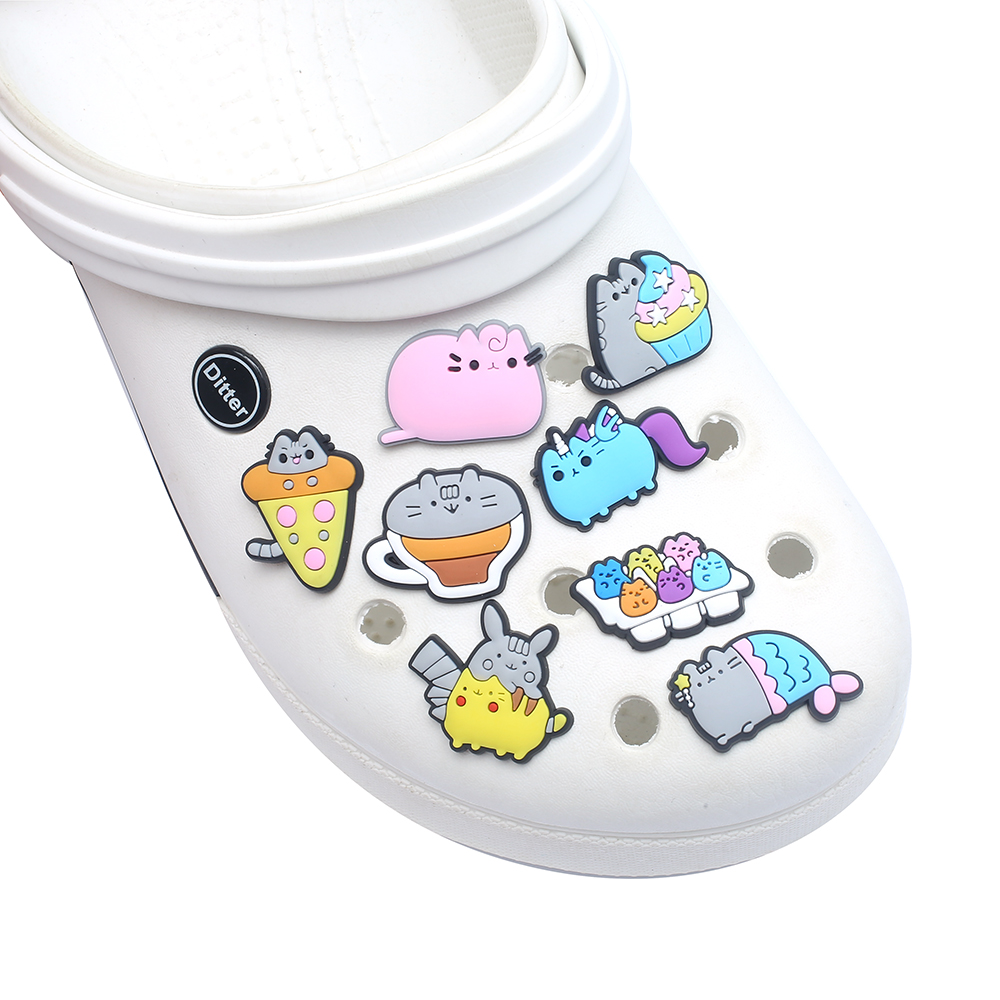 16Pcs Hiasan Sepatu Kartun Kuc - Croc Style Clog ulasan dan harga