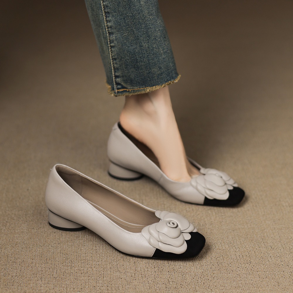 Sepatu Fashion Flower Single S - Women'S Shoes Non Slip ulasan dan harga
