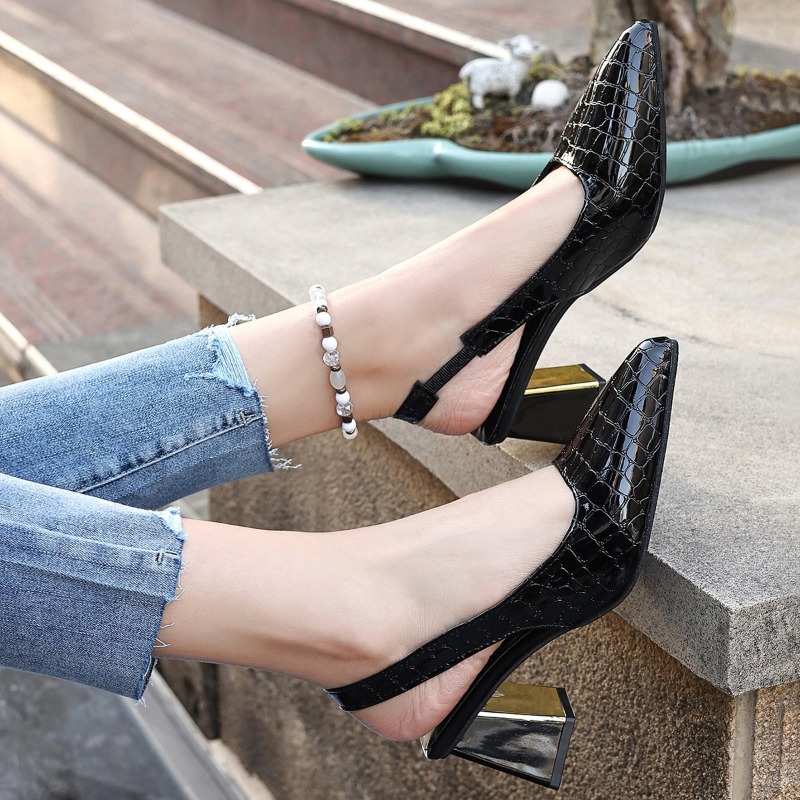Sandal Hak Tinggi Musim Panas  - Women Shoes Elegant ulasan dan harga