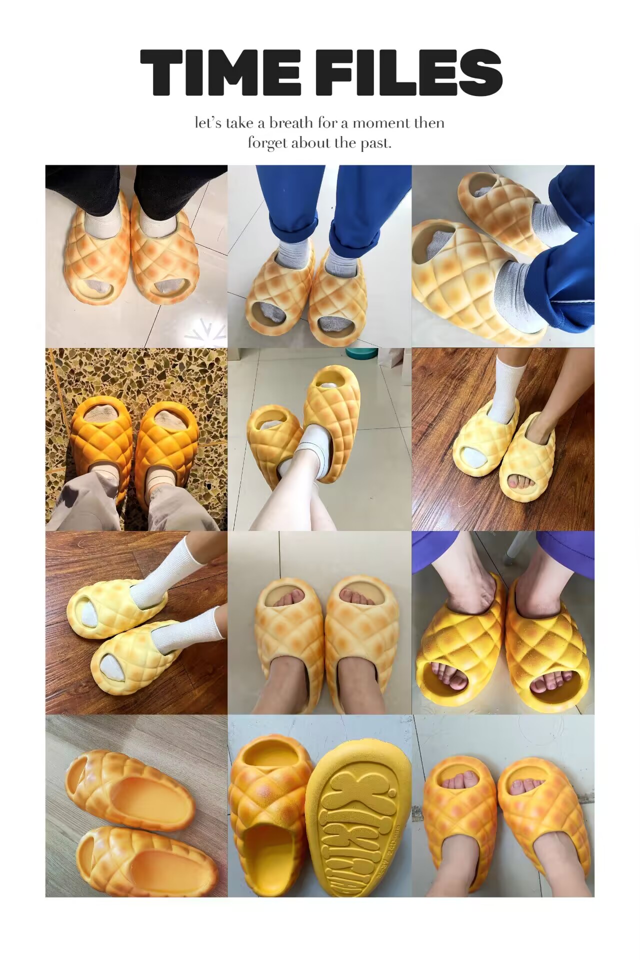 Sandal Roti Nanas Palsu Desain - Women Shoes Wedges ulasan dan harga