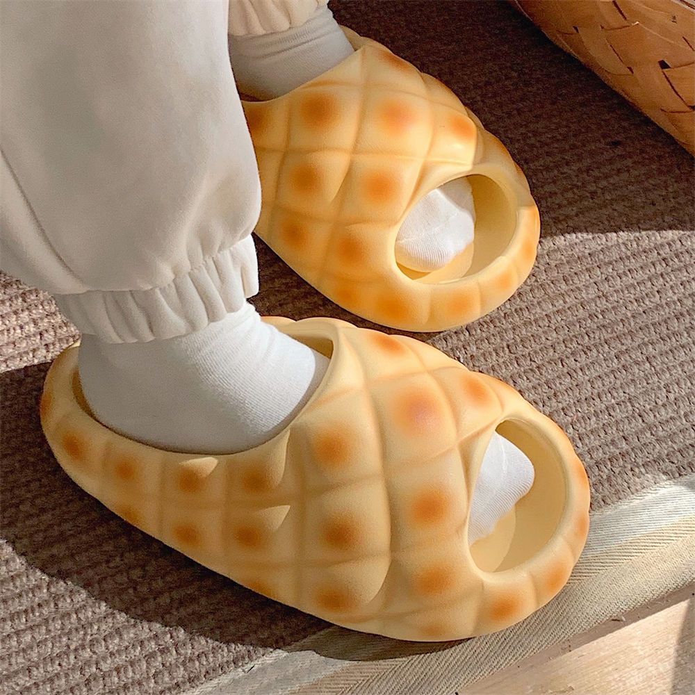 Sandal Roti Nanas Palsu Desain - Women Shoes Wedges ulasan dan harga