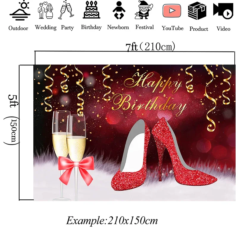 Mocsicka Dekorasi Ulang Tahun  - Ribbon Tie Heel ulasan dan harga