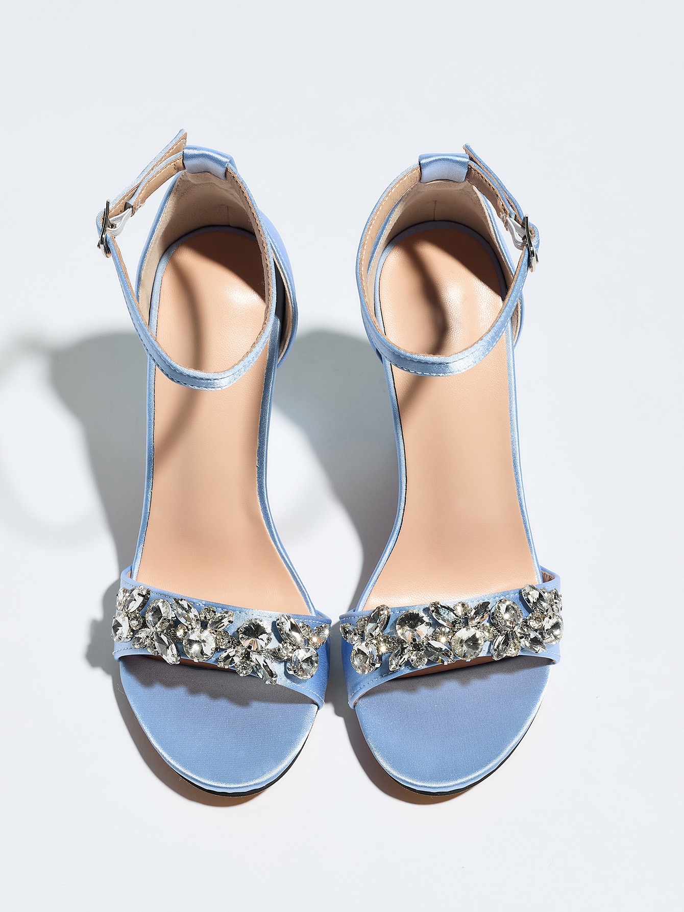 Sandal Hak Tinggi Berhias Rhin - Rhinestone Sandal Women ulasan dan harga