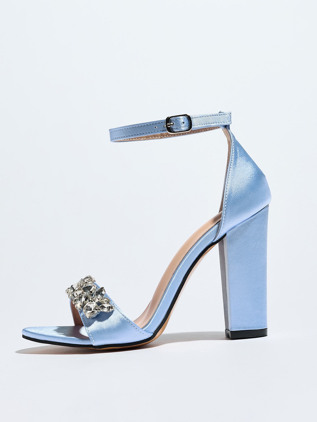 Sandal Hak Tinggi Berhias Rhin - Rhinestone Sandal Women ulasan dan harga