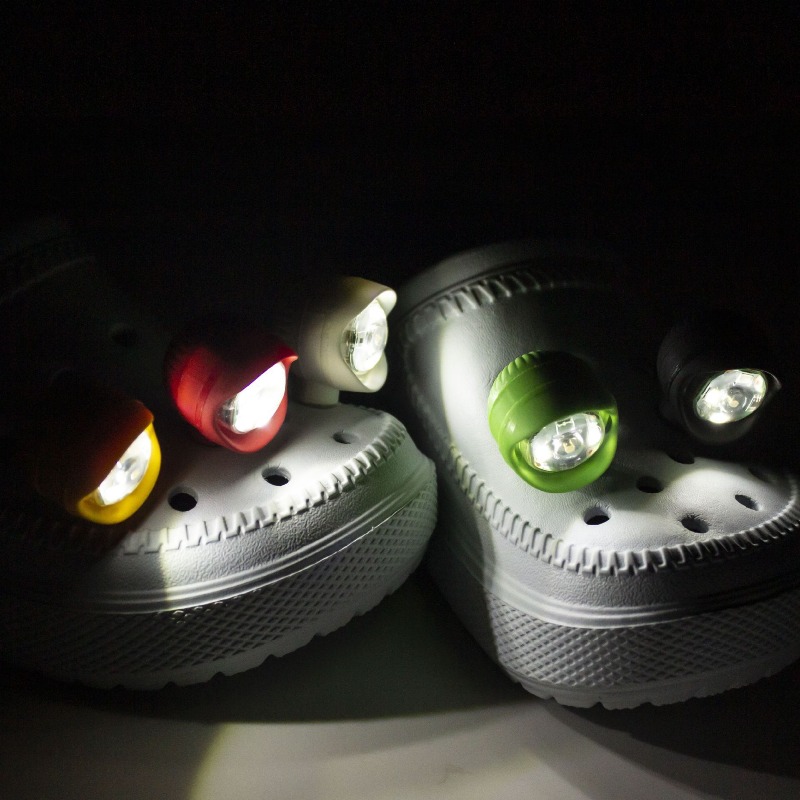 2/4/8 Buah Lampu Sepatu Tahan  - Croc Style Clog ulasan dan harga