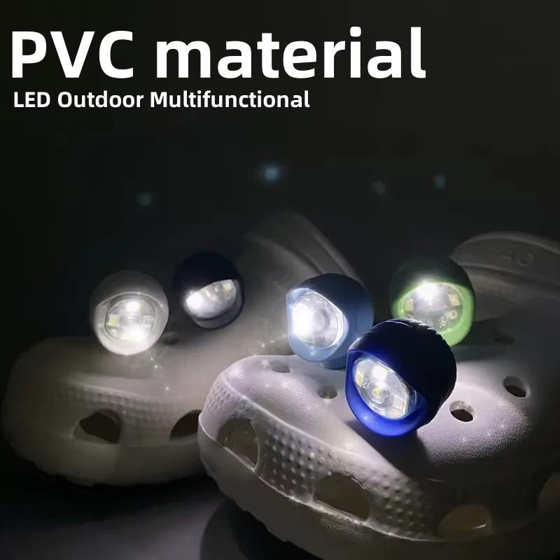 2/4/8 Buah Lampu Sepatu Tahan  - Croc Style Clog ulasan dan harga