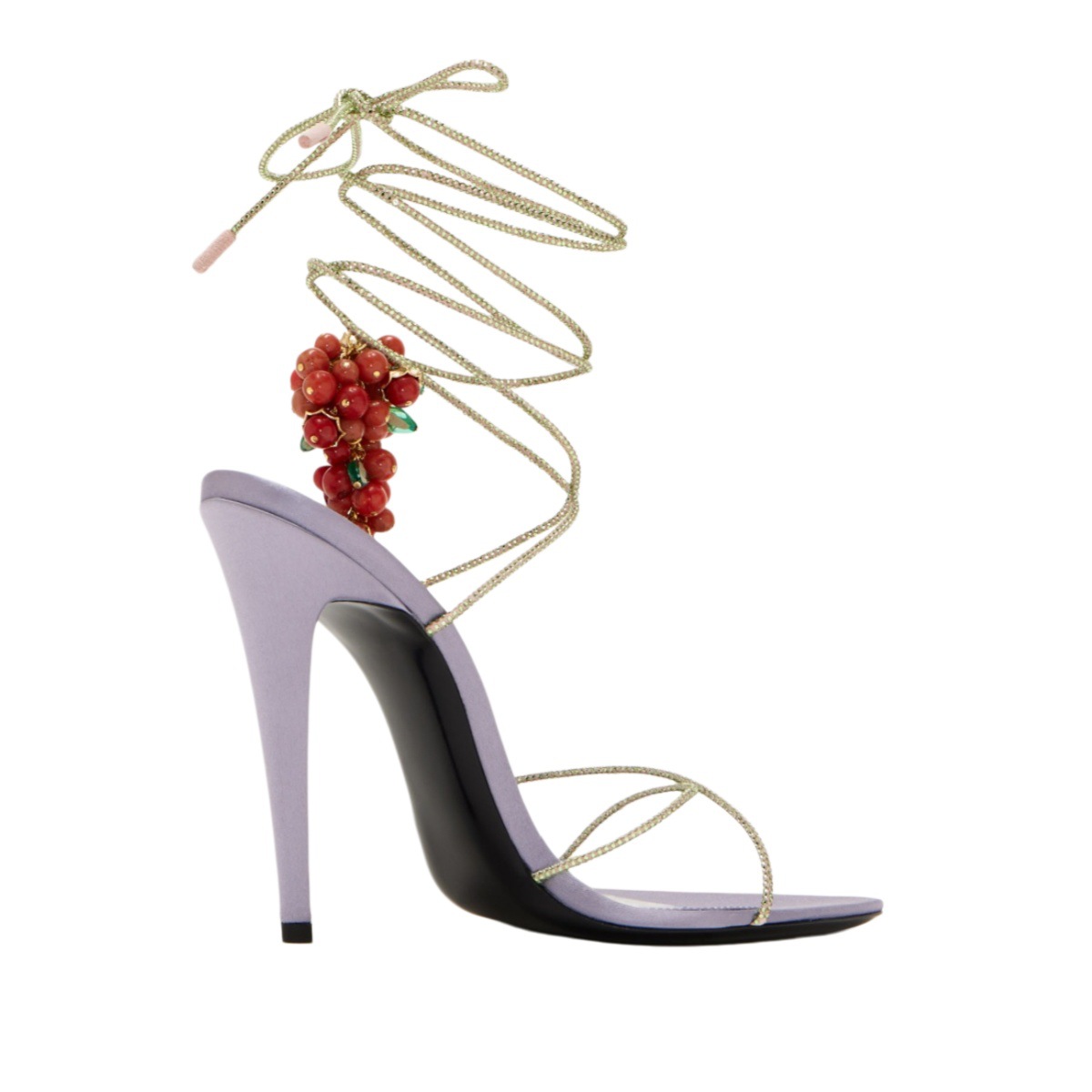 Sandal Stiletto Wanita 3D Hias - Rhinestone Sandal Women ulasan dan harga