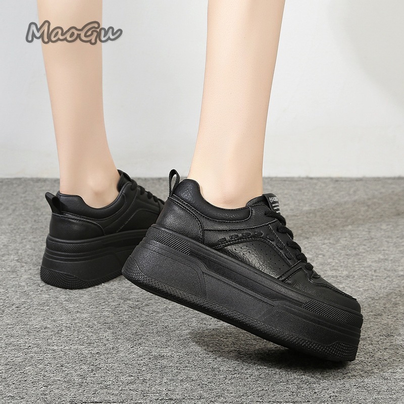 Sepatu Sneakers Putih Platform - Women Shoes Store ulasan dan harga