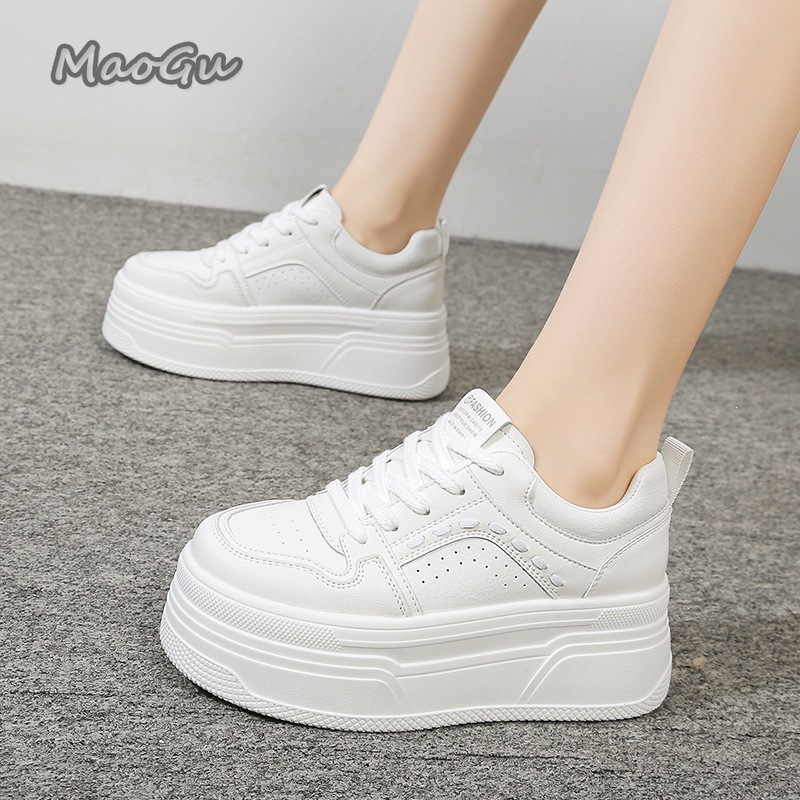 Sepatu Sneakers Putih Platform - Women Shoes Store ulasan dan harga