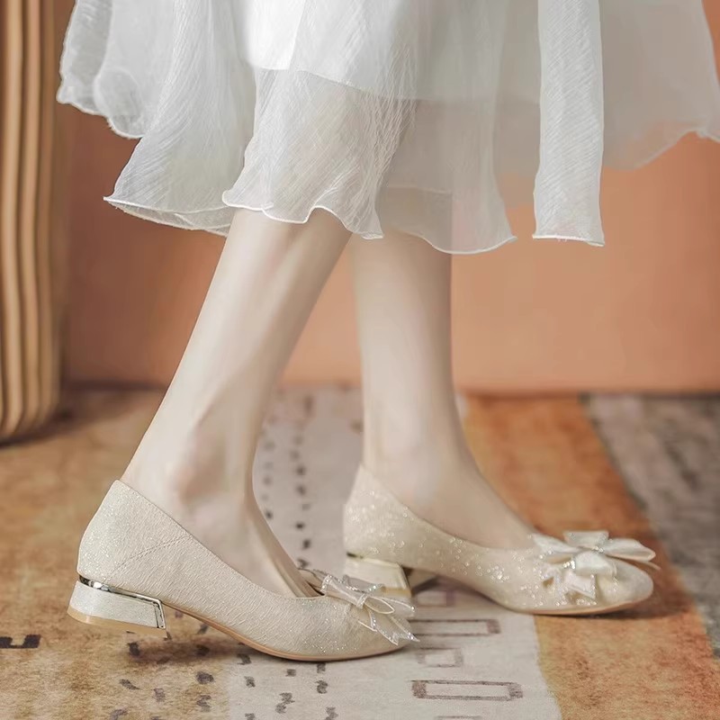 Sepatu Pernikahan Atasan Renda - Women'S Shoes Non Slip ulasan dan harga