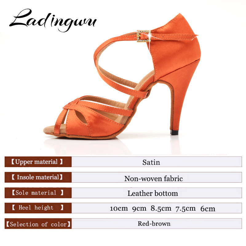 Sepatu Dansa Salsa Satin Merah - Women'S Shoes Red Bottoms ulasan dan harga