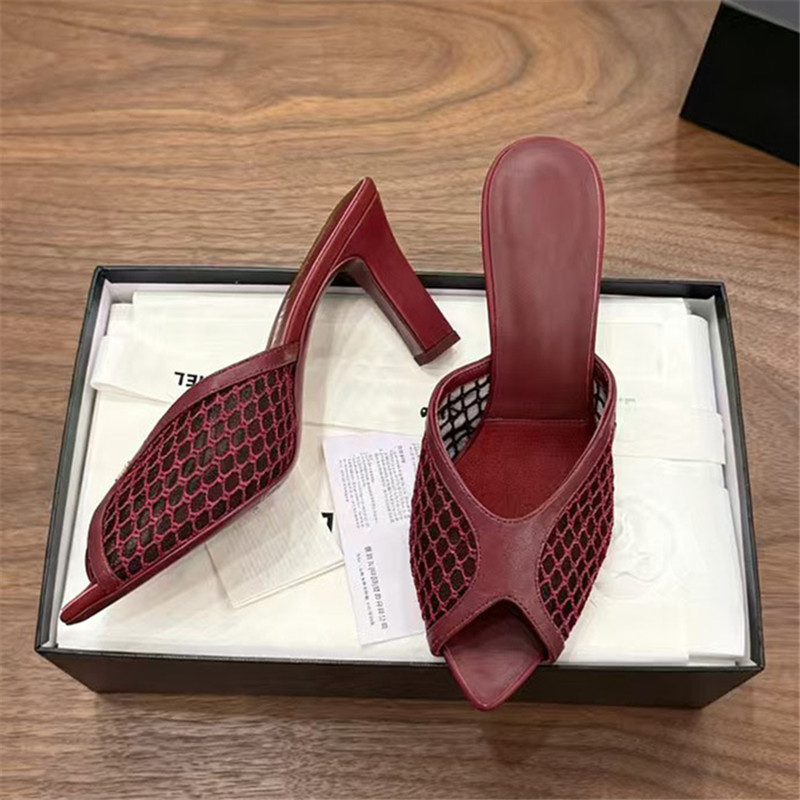 Sandal Wanita Model Peep Toe J - Women Shoes Mules ulasan dan harga