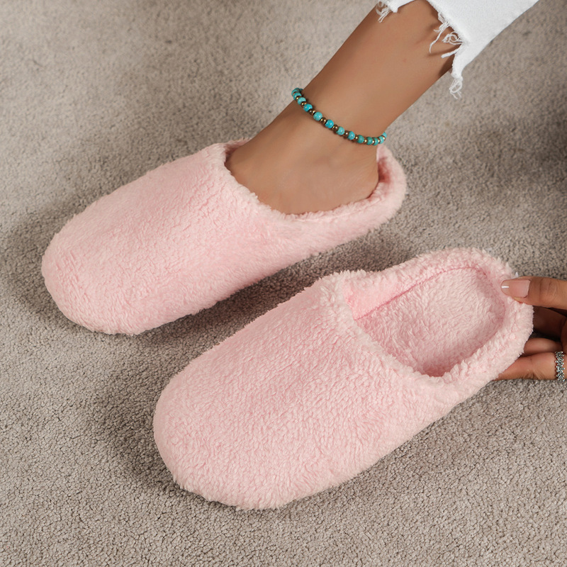 Sandal Rumah Katun Berwarna Po - Women'S Shoes Non Slip ulasan dan harga