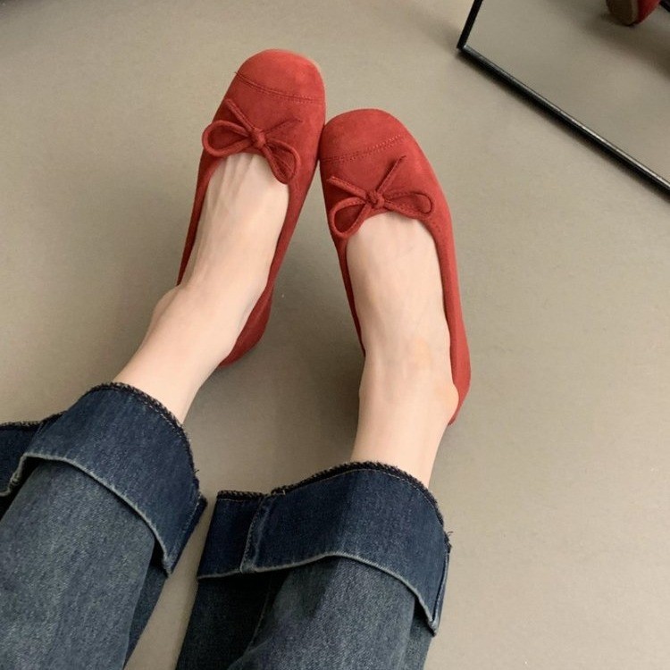 Sepatu Balet Datar Perak Sol L - Women'S Shoes Red Bottoms ulasan dan harga