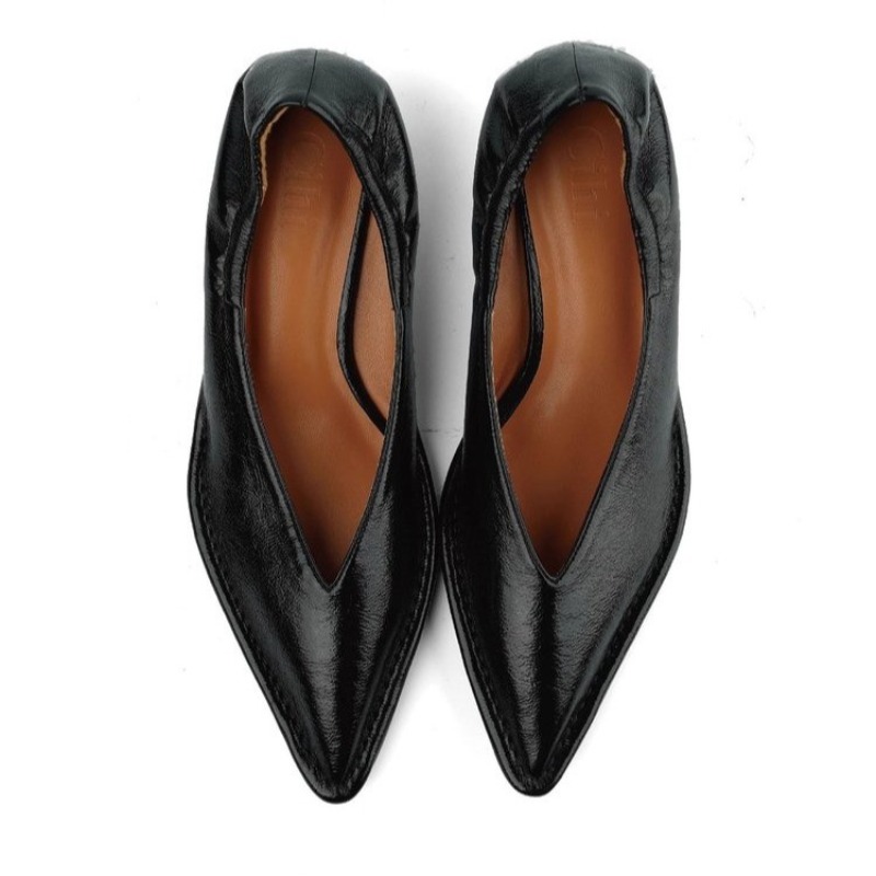 Sepatu Tunggal Ujung Lancip Ba - Women Shoes Mules ulasan dan harga