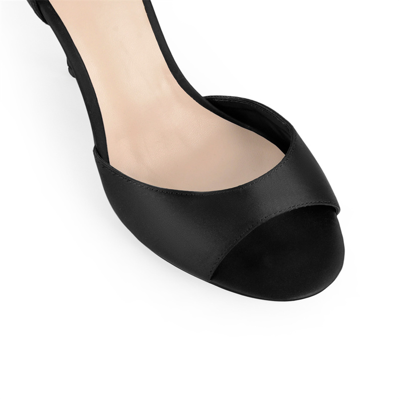 Onlymaker Sandal Hak Tinggi Sa - Ribbon Tie Heel ulasan dan harga