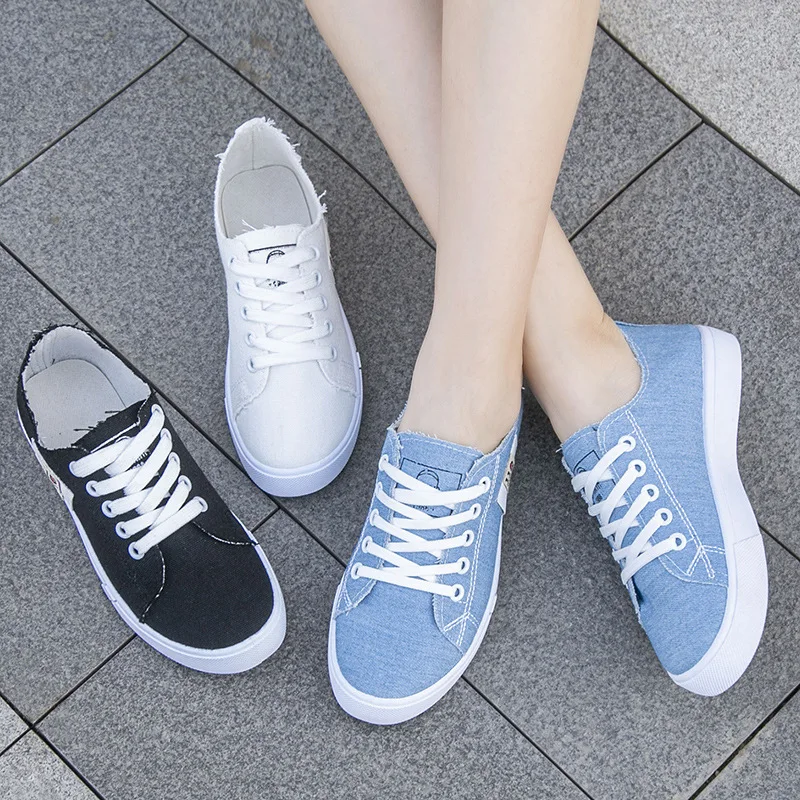 Sepatu Kanvas Wanita Musim Sem - Women Shoes Store ulasan dan harga