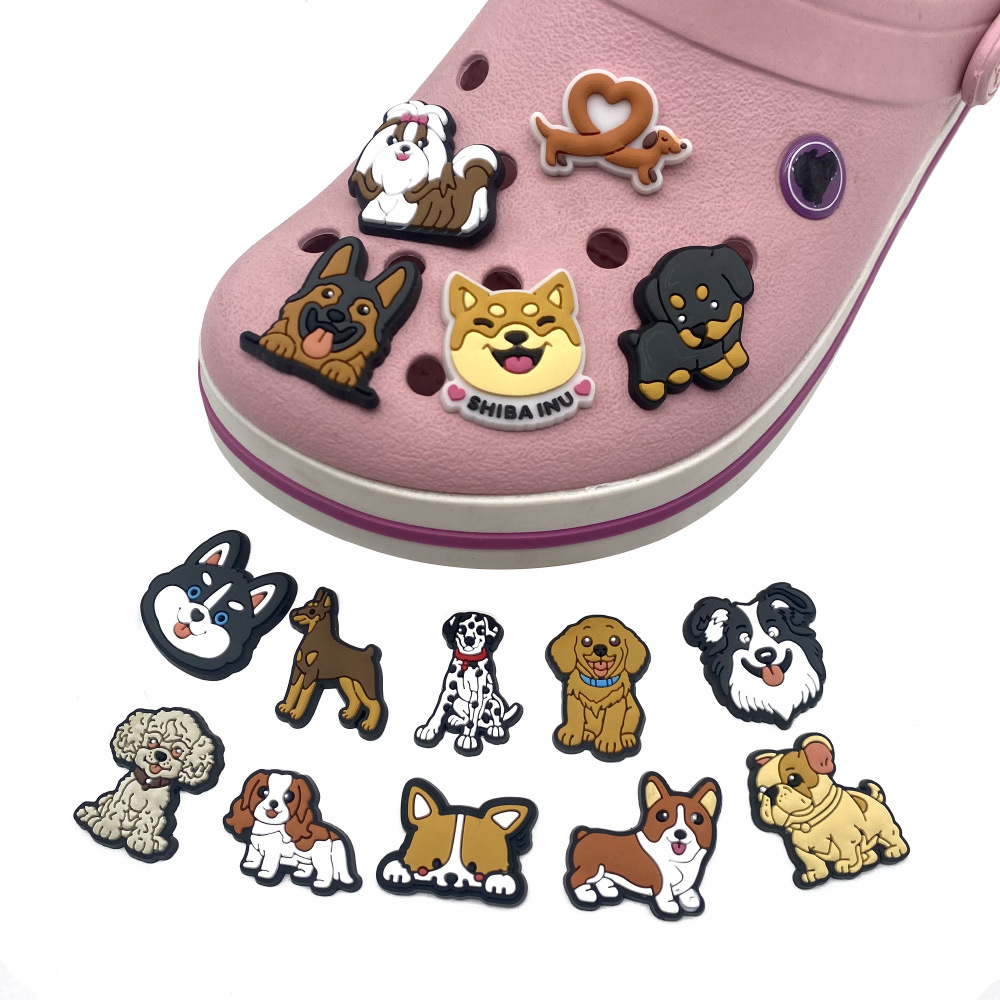 Sepatu anjing hewan jimat Pin  - Croc Style Clog ulasan dan harga