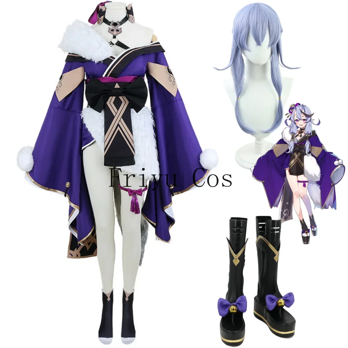 Kostum Cosplay Anime Virtual R - Women Shoes Japan ulasan dan harga