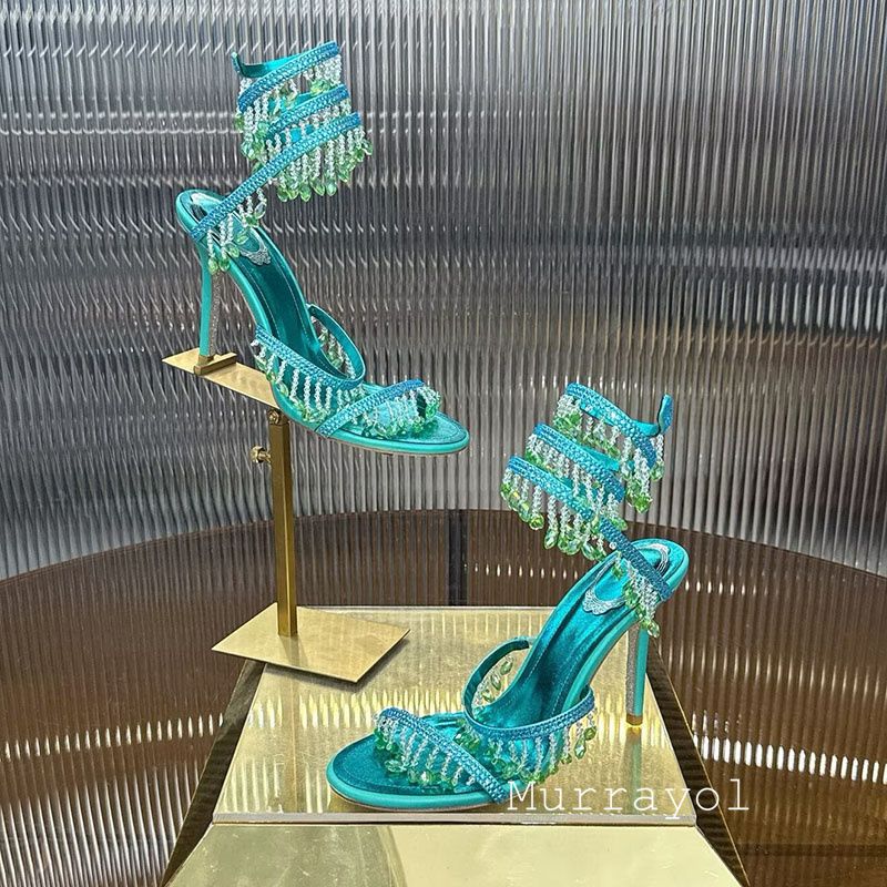 Sandal Wanita Tali Berbentuk U - Rhinestone Sandal Women ulasan dan harga