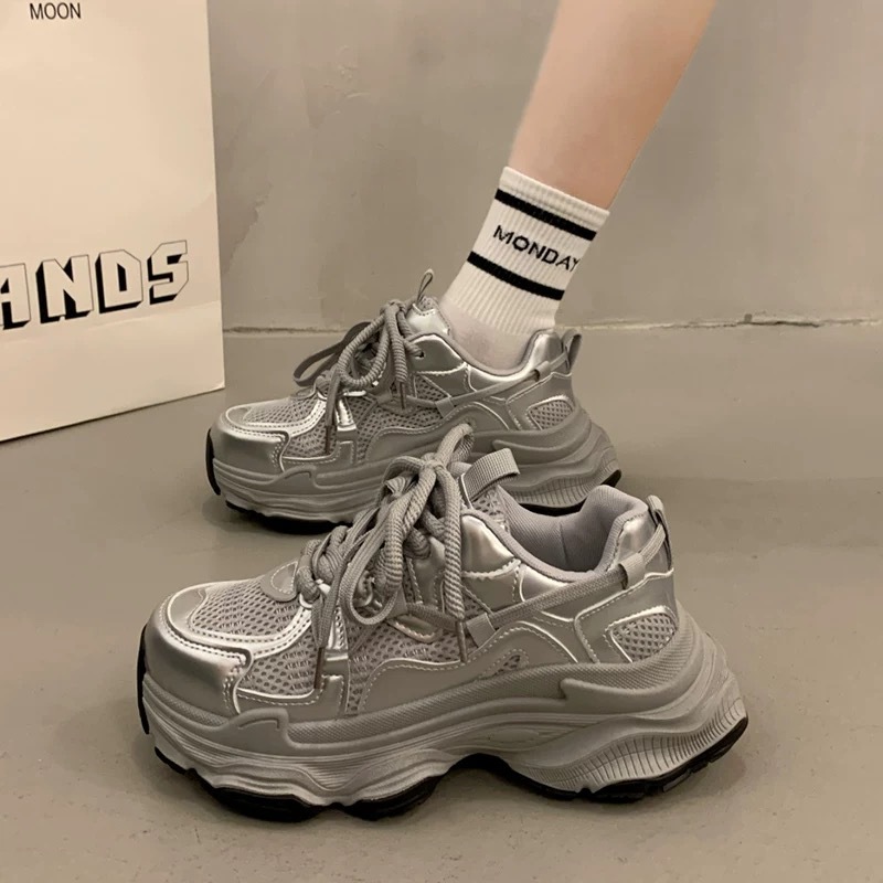Sepatu Sneakers Platform 2026  - Women Shoes Store ulasan dan harga