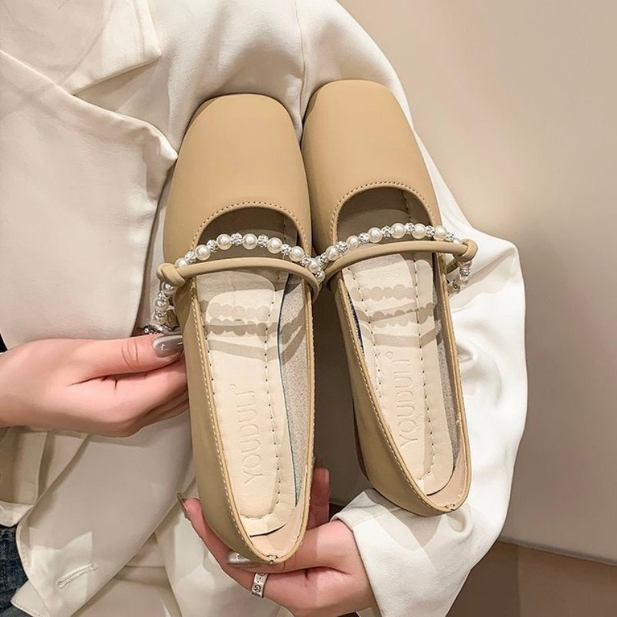 Sepatu Flat Prancis Elegan Bar - Women Shoes Elegant ulasan dan harga