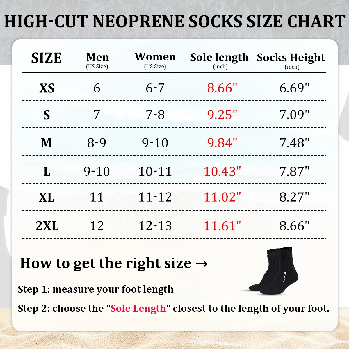 Kaus kaki pantai Neoprene pria - Women'S Shoes Neuropathy ulasan dan harga