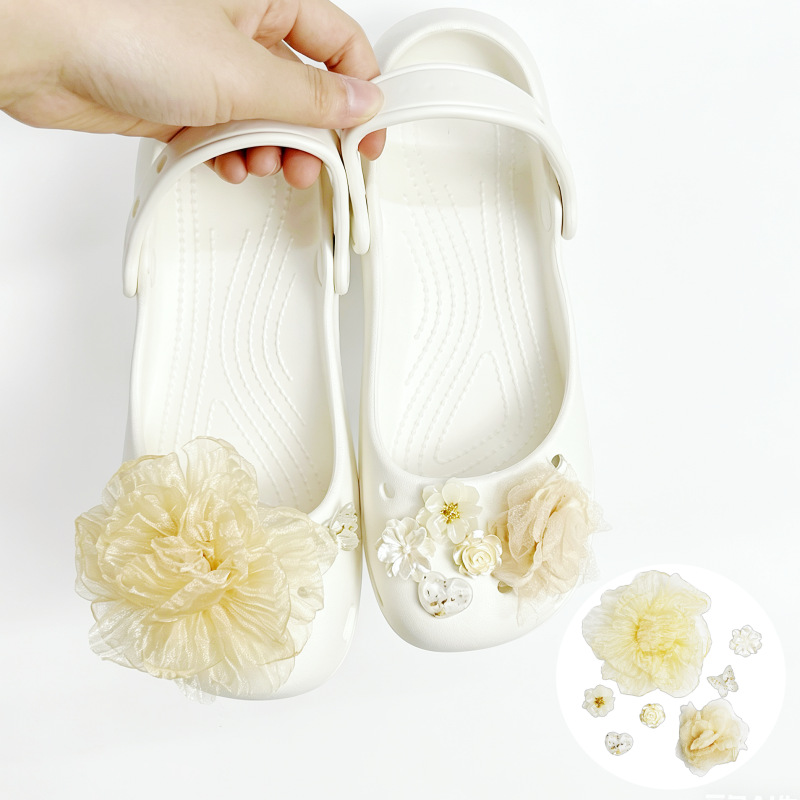 Dekorasi Sepatu Clog Bunga Chi - Women Shoes Elegant ulasan dan harga