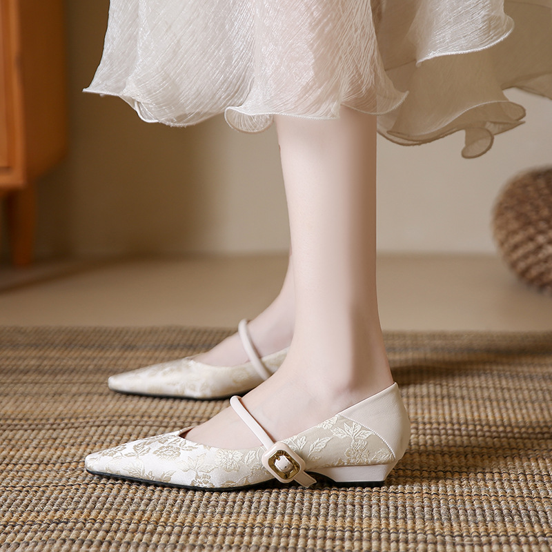 Sepatu Wanita Model Mary Jane  - Women Shoes Elegant ulasan dan harga