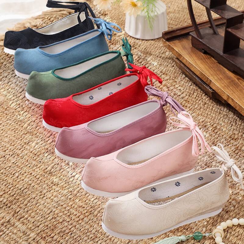 Sepatu Hanfu Warna Solid Gaya  - Women Shoes Japan ulasan dan harga