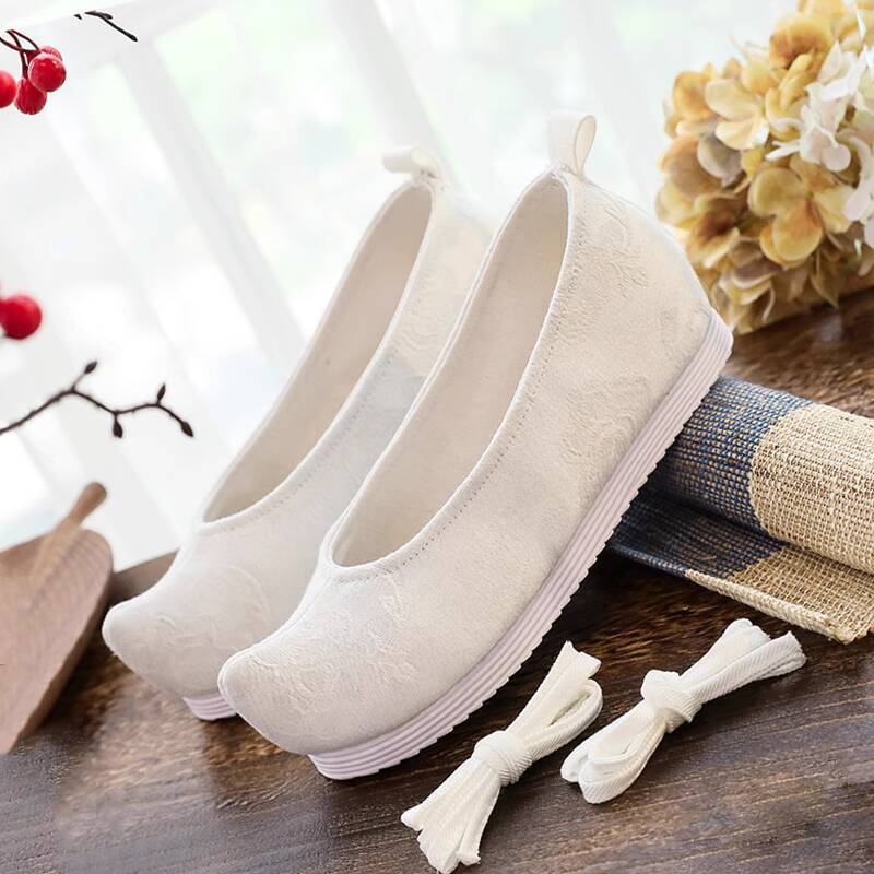 Sepatu Hanfu Warna Solid Gaya  - Women Shoes Japan ulasan dan harga